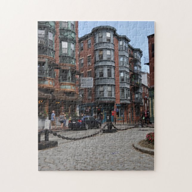 Boston's North End Puzzle Pussel (Vertikal)