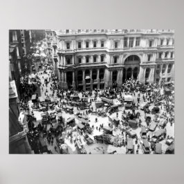 Boston's Post Office Square 1904 Poster