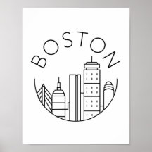 Bostons stadsbild, Bostons siluett ma