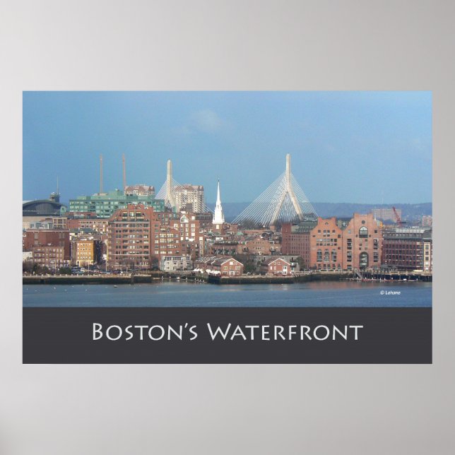 Boston's Zakim Bridge Poster (Framsidan)