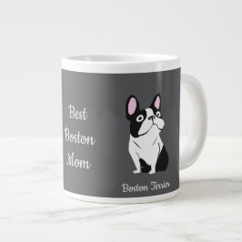 Bostonterrier Jumbo Mugg