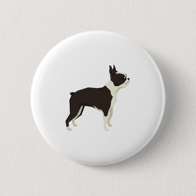 Bostonterrier Knapp (Framsida)