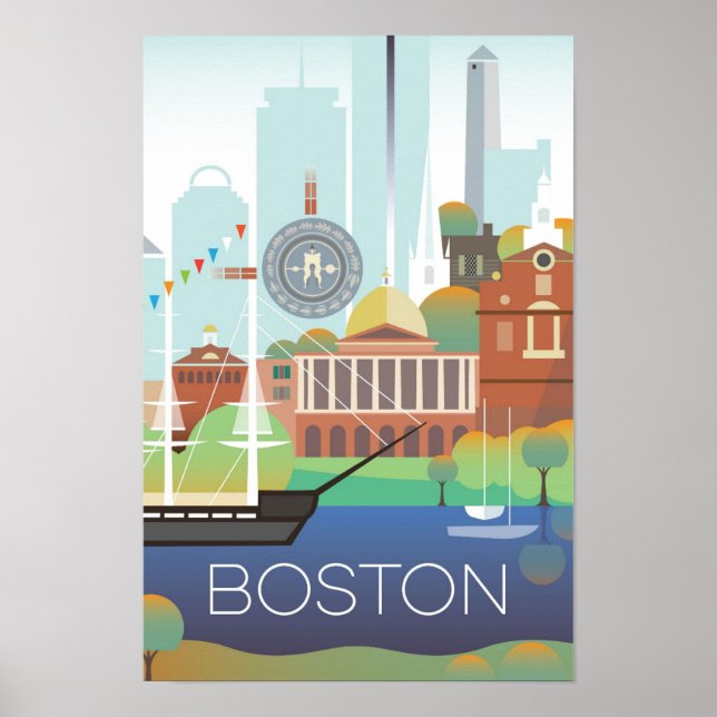 Bostontryck Poster (Framsidan)