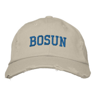 Bosun Cap Broderad Keps
