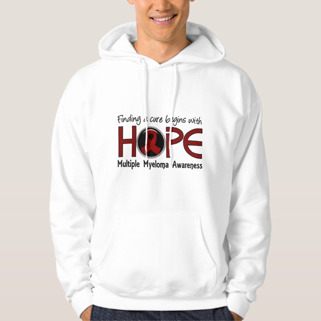 Bot börjar med åtskillig Myeloma för hopp 5 Sweatshirt (Framsida)