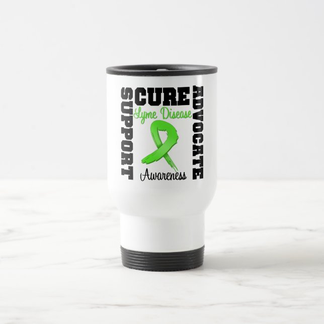 Bot för förkämpe för Lyme sjukdomservice Resemugg (Center)