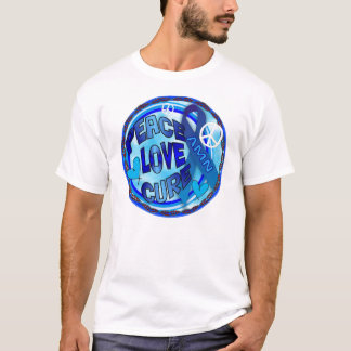 BOT FÖR KÄRLEK FÖR AMN-MEDVETENHETFRED T-SHIRT