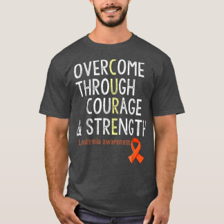 bota ADHD genom att övervinna mod och styrka ADHD T Shirt