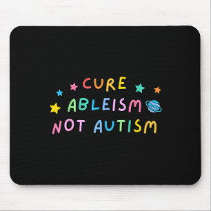 Bota Förmågorism Inte Autism Autism Medvetenhet Sö Musmatta