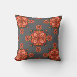Botanic Bloom Throw Pillow Kudde
