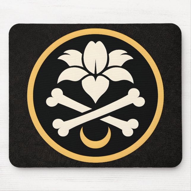 Botanic & Bone Studio Logo | Mouse Pad Musmatta (Framsidan)