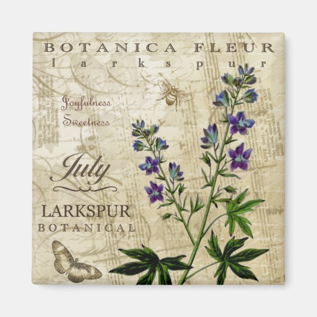 Botanica juli Magnet (Framsidan)