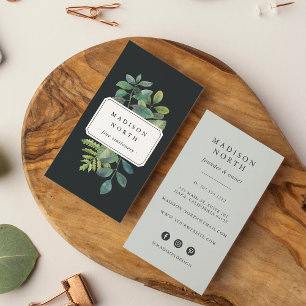 Botanica   Lodrät Social Media Visitkort