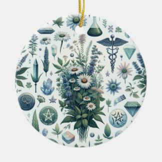 Botanica: Magiska Örter & Witchcraft Julgransprydnad Keramik