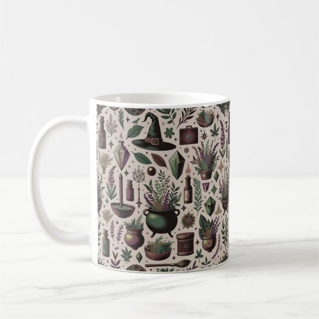 Botanica: Magiska Örter & Witchcraft Kaffemugg (Vänster)