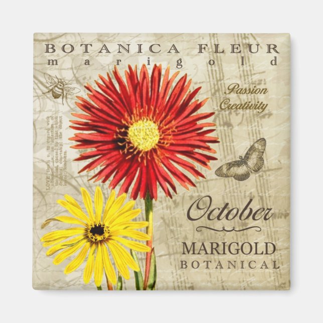 Botanica oktober magnet (Framsidan)