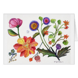 botanical45 hälsningskort