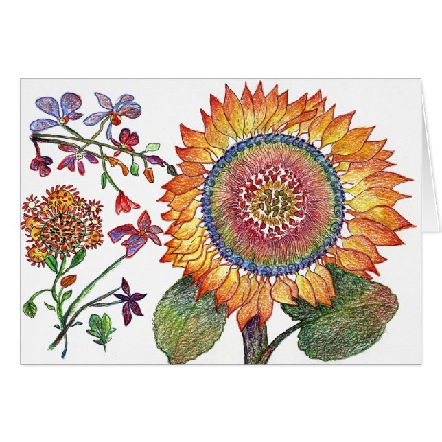 botanical46 hälsningskort (Framsidan Horizontal)