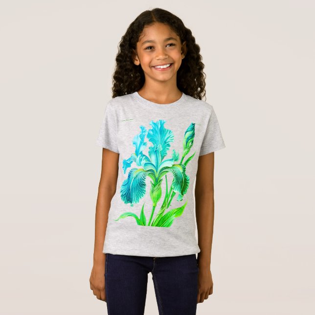BOTANICAL BLOOM T SHIRT (Hel framsida)