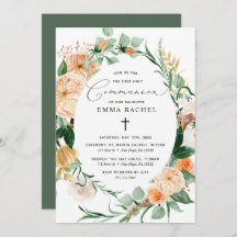 Botanical Boho Personlig Greenery Communion
