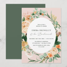 Botanical Boho Rosa Bridesmaids Luncheon Brunch