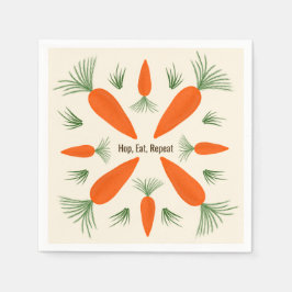 Botanical Carrots Collection Pappersservett