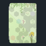 Botanical Garden Aesthetic iPad Case| Nature Cover iPad Mini Skydd<br><div class="desc">Step into a dreamy garden every time you pick up your device 🌿🍃 This aesthetic iPad cover features soft green tones,  whimsical florals,  and a geometric honeycomb background — a perfect blend of nature and modern calm. Ideal for nature lovers,  students,  and gentle souls who love unique,  subtle design.</div>