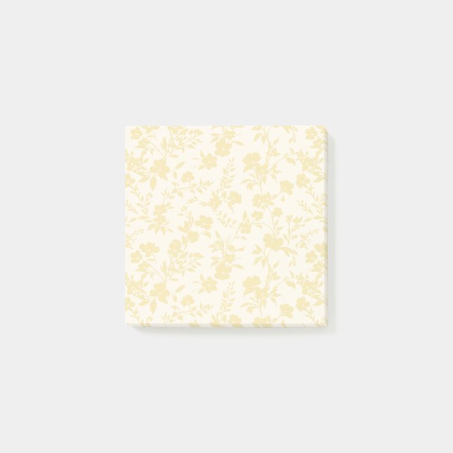 Botanical Garden Buttercream - Neutral Post-it Block (Framsida)