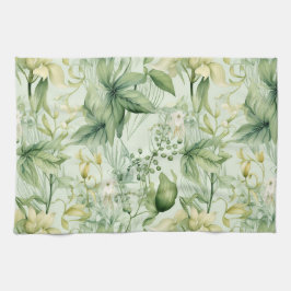 Botanical Green Foliage - New Home Gif Kökshandduk