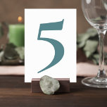 Botanical Greenery Wedding Table Numbers Bordsnummer<br><div class="desc">Bring refined botanical style to your reception tables with this elegant eucalyptus wedding table number card. Designed with a clean, minimalist layout and soft greenery tones, this table number blends effortlessly with modern, romantic, and nature-inspired wedding décor. The simple yet sophisticated design allows the table number to stand out clearly...</div>