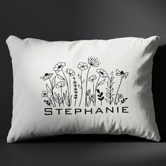 Botanical Modern Prydnadskudde