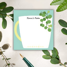  Botanical Mug Sticky Notes – Greenhouse  Post-it Block