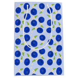 Botanical Plums Collection Blue