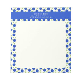 Botanical Plums Collection Ivory Anteckningsblock