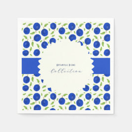 Botanical Plums Collection Ivory Pappersservett