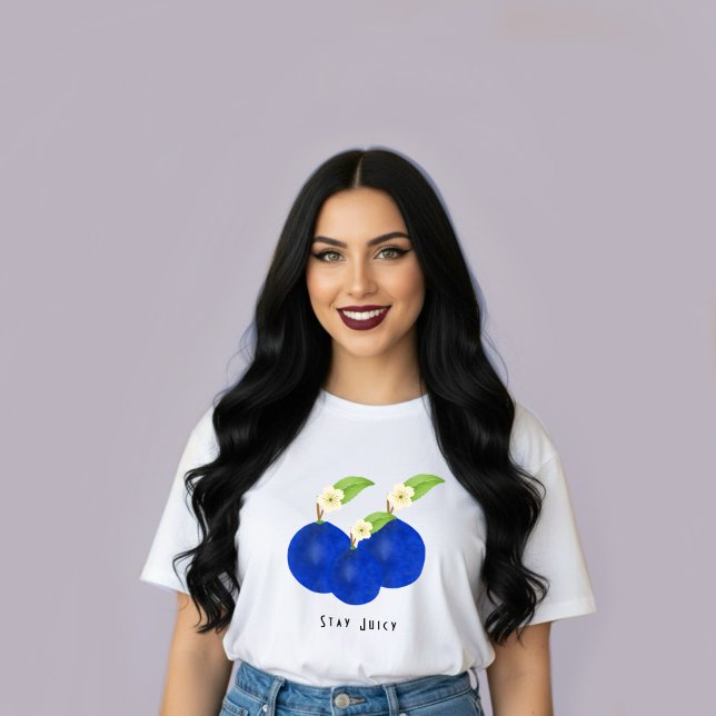 Botanical Plums Collection T Shirt (Skapare uppladdad)