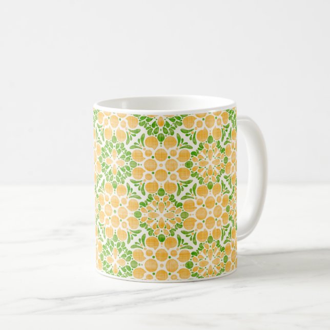 Botanical Pop-Citrus Kaffemugg (Framsida höger)