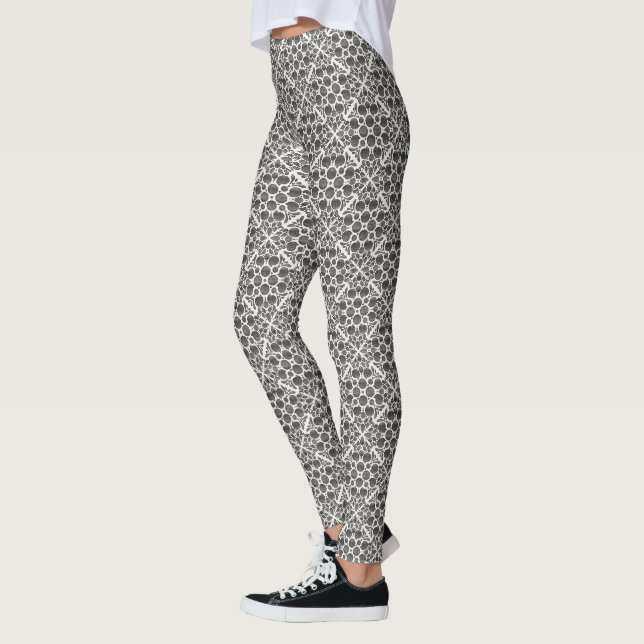 Botanical Pop-Sumi Leggings (Vänster)