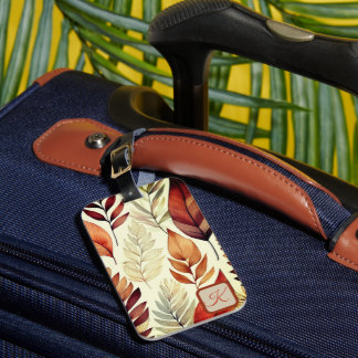 Botanical Sage, Cream, and Earthy Brown Bagagebricka