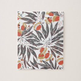 Botanical seamless pattern, E. A. Séguy Pussel