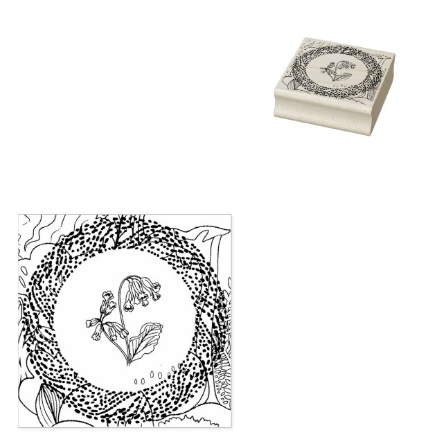 Botanical Studio Stamp Stämpel (Stämplad)