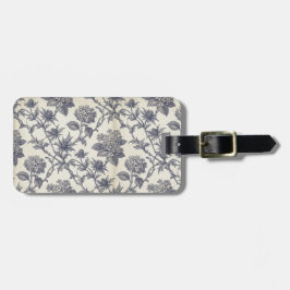 Botanical Toile | Hydrangea & Sea Holly Bagagebricka