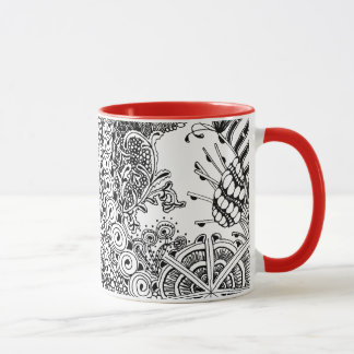 Botanically-inspirerad mugg