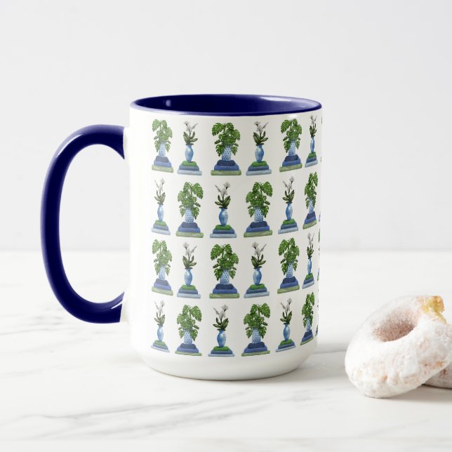 Botanicals and Books Mugg (Med munk)