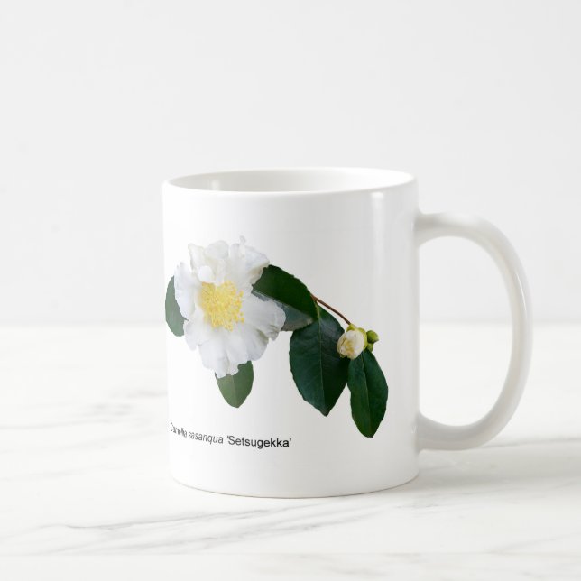 Botanicals - Camelliablommar Kaffemugg (Höger)