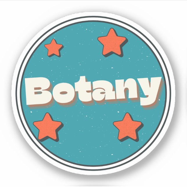 Botanik Klistermärken (Framsida)