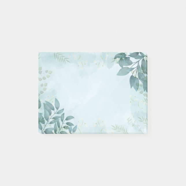 Botanikals bokför anteckningar post-it block (Framsida)