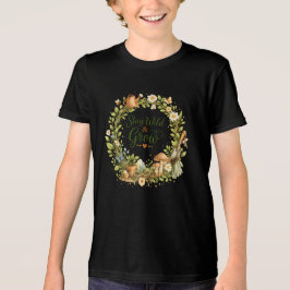 Botanisk akvarell Blommig krans Inspirerande T Shirt