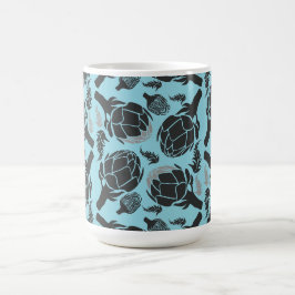 Botanisk Artichoke Konst Hus Dekoration Kaffemugg