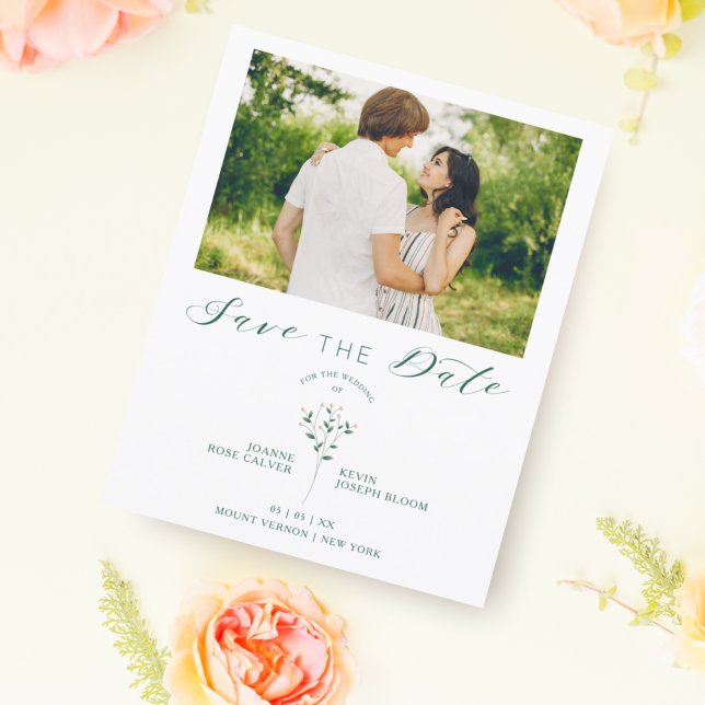 Botanisk Billigt Elegant Wildblommor Photo Bröllop (Skapare uppladdad)